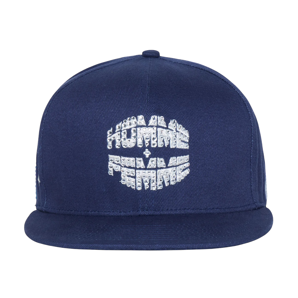 Homme Femme NYC Gemstone Hat Navy