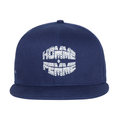 Homme Femme NYC Gemstone Hat Navy