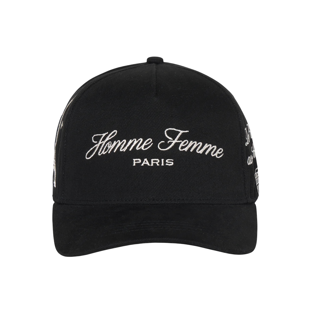 Homme Femme Paris Prestige Snapback Black