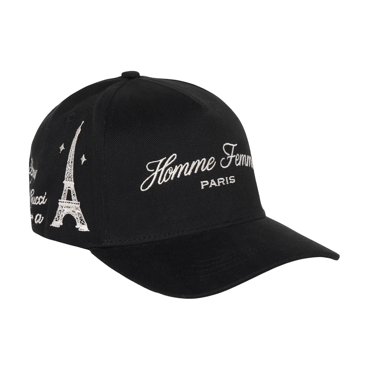 Homme Femme Paris Prestige Snapback Black