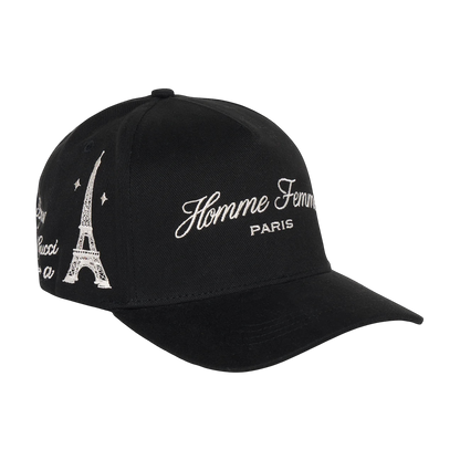 Homme Femme Paris Prestige Snapback Black
