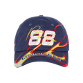 Homme Femme Born To Win Hat Navy Blue