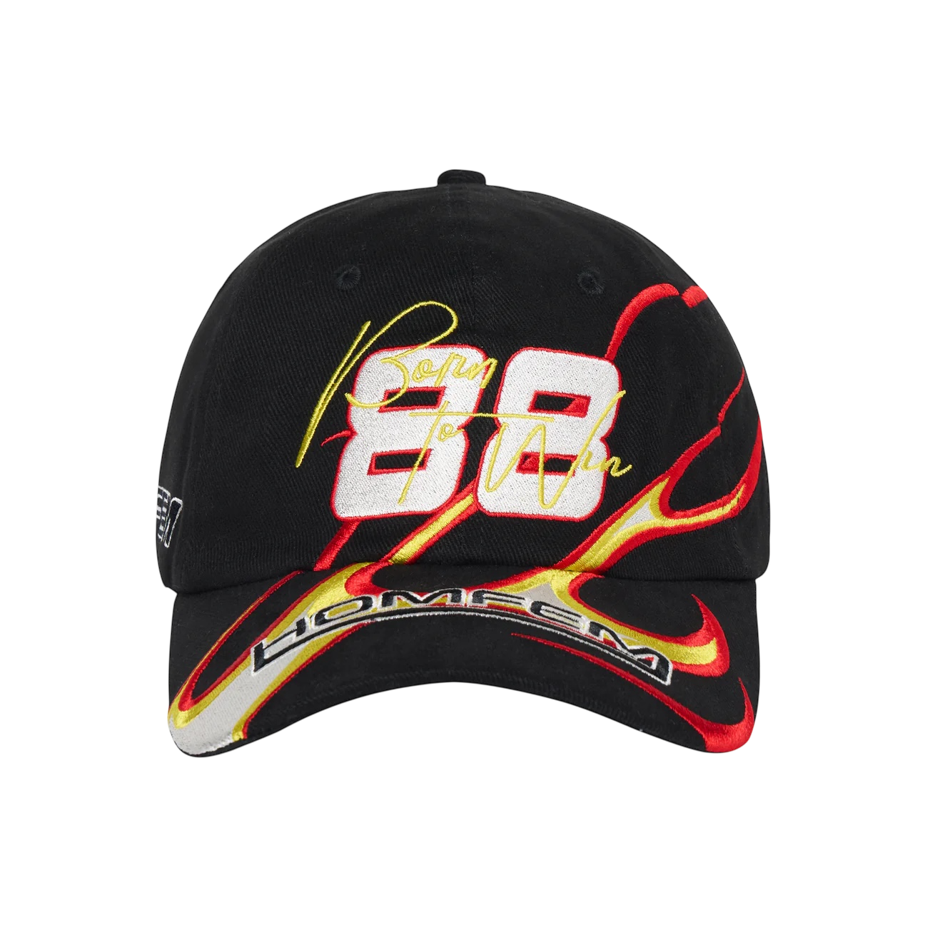 Homme Femme Born To Win Hat Black