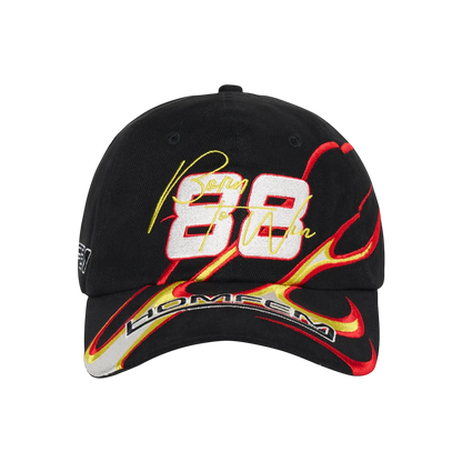 Homme Femme Born To Win Hat Black