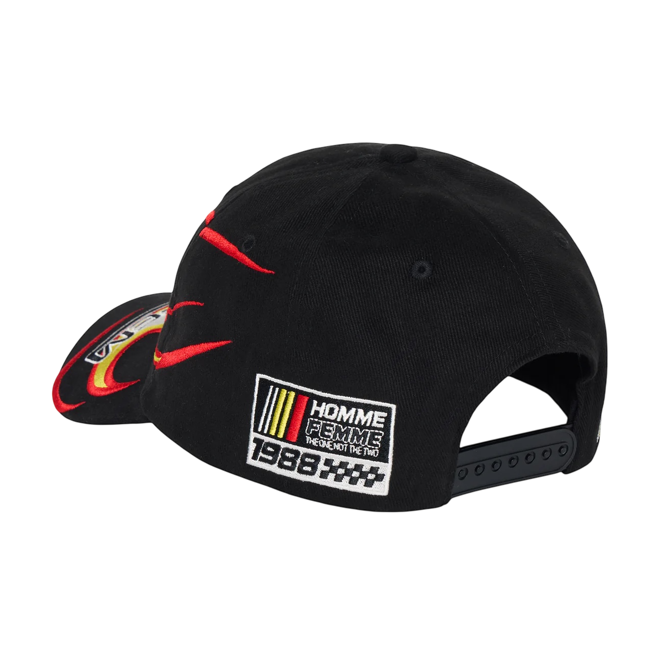 Homme Femme Born To Win Hat Black