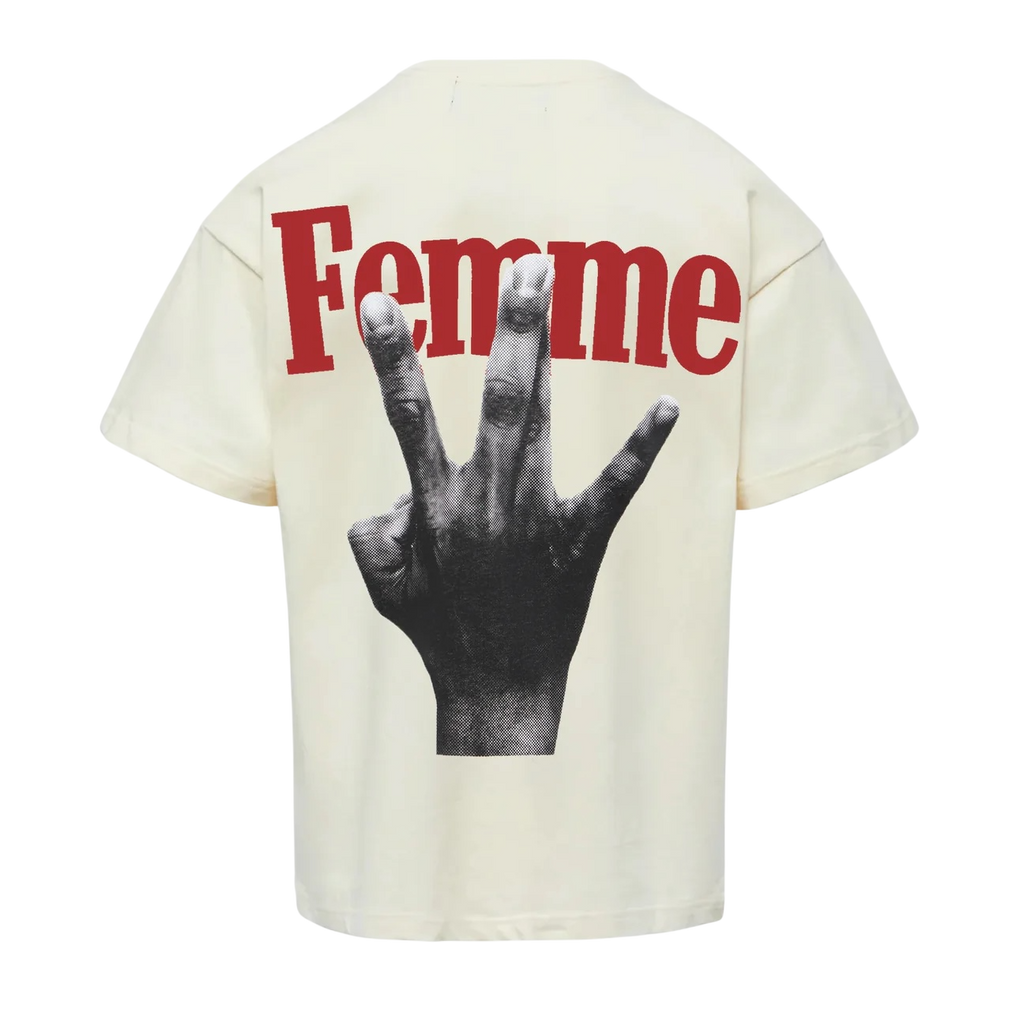 Homme Femme Twisted Fingers Cream with Red