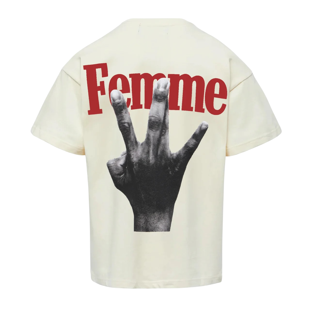 Homme Femme Twisted Fingers Cream with Red