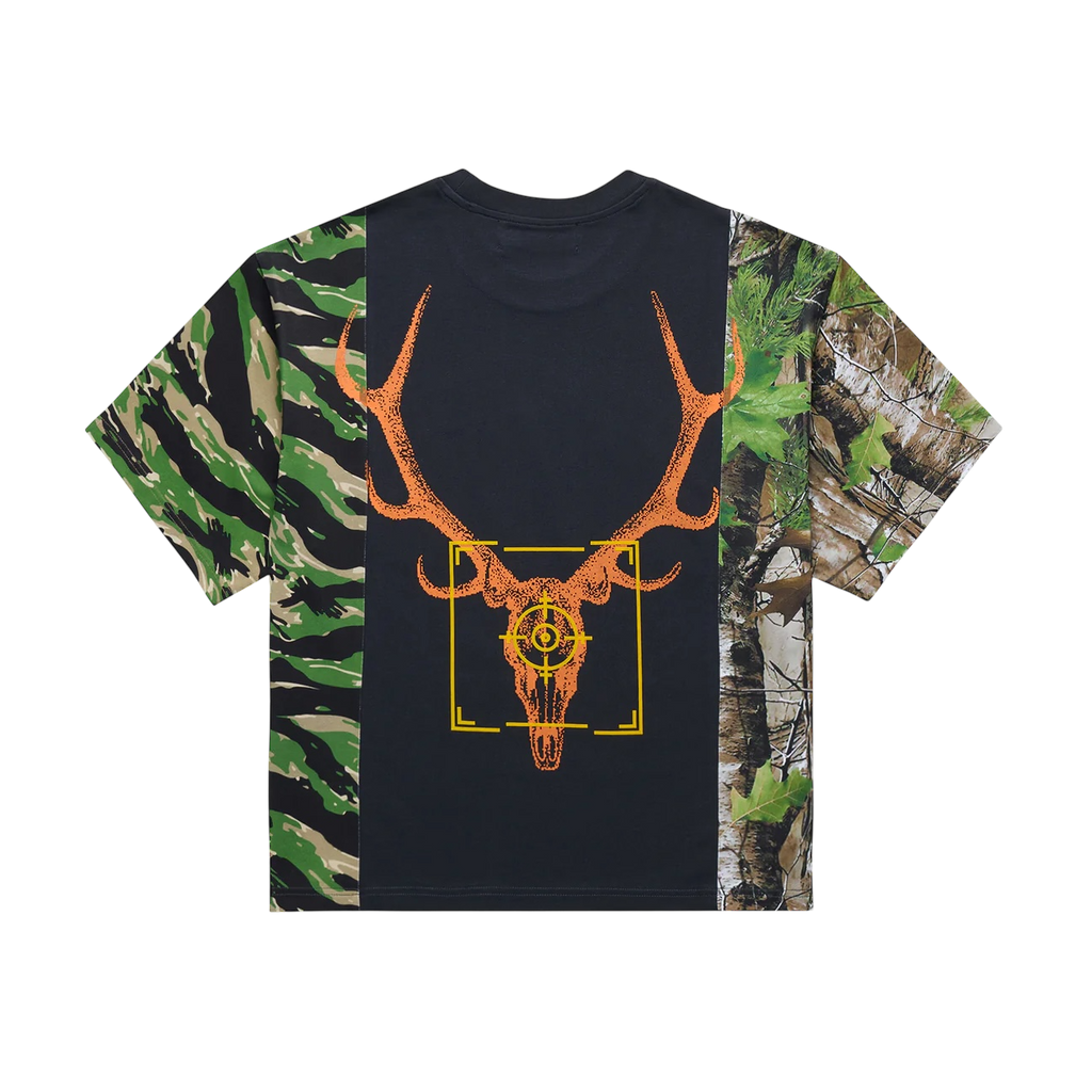 Homme Femme Deer Camo Split Tee