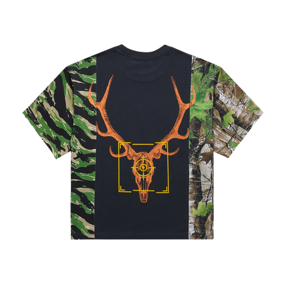 Homme Femme Deer Camo Split Tee