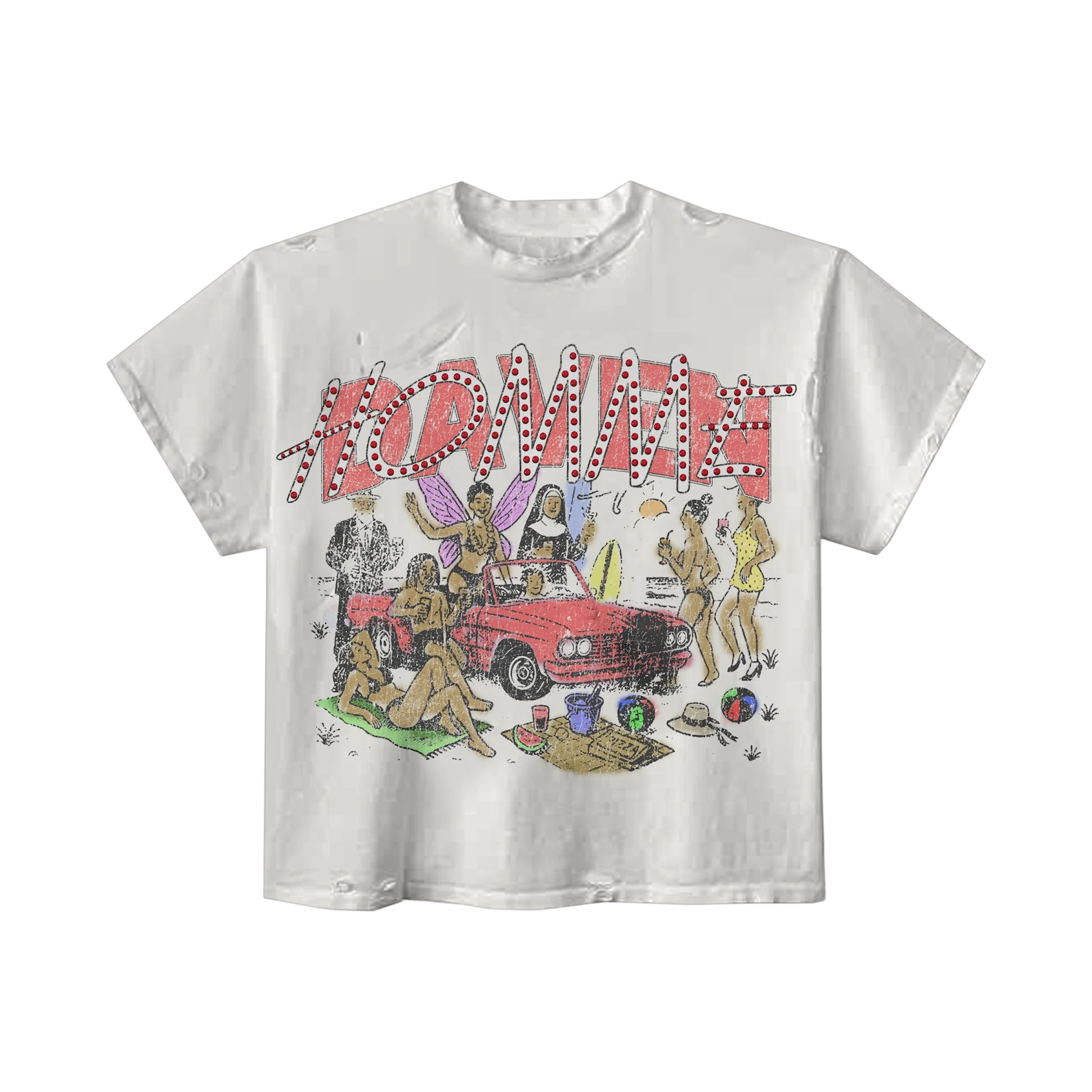 Daven Homme Palm Beach T-Shirt White