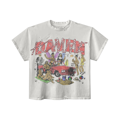 Daven Homme Palm Beach T-Shirt White