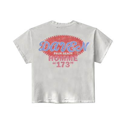 Daven Homme Palm Beach T-Shirt White