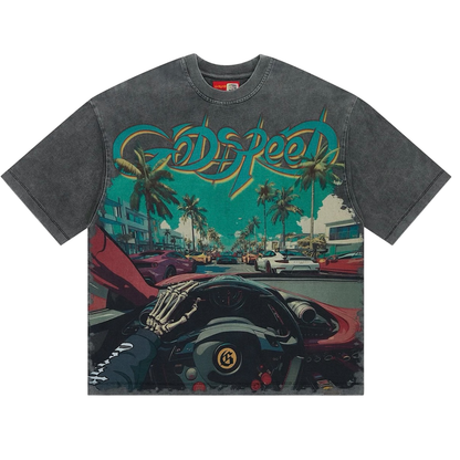 Godspeed Power Steering (Grey Wash)