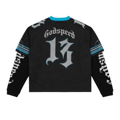 Godspeed TD Layered Jersey Black/Blue/White