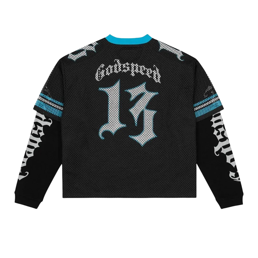 Godspeed TD Layered Jersey Black/Blue/White