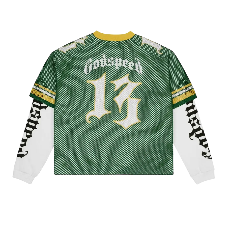 Godspeed TD Layered Jersey Green/Yellow/White/Black