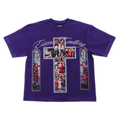 Sacred Glass Tee Purple