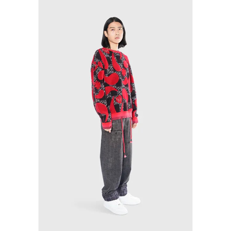 Towel Big Paisley Sweater