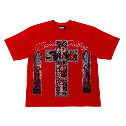 Sacred Glass Tee Red