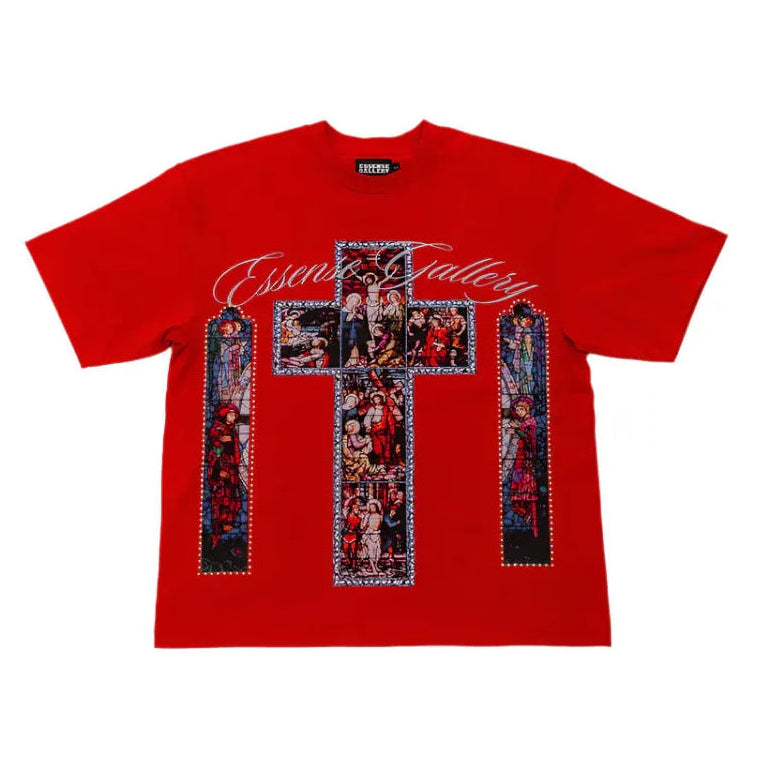 Sacred Glass Tee Red