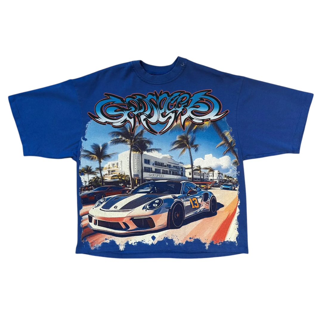 Godspeed Miami Exclusive GT T-Shirt Blue