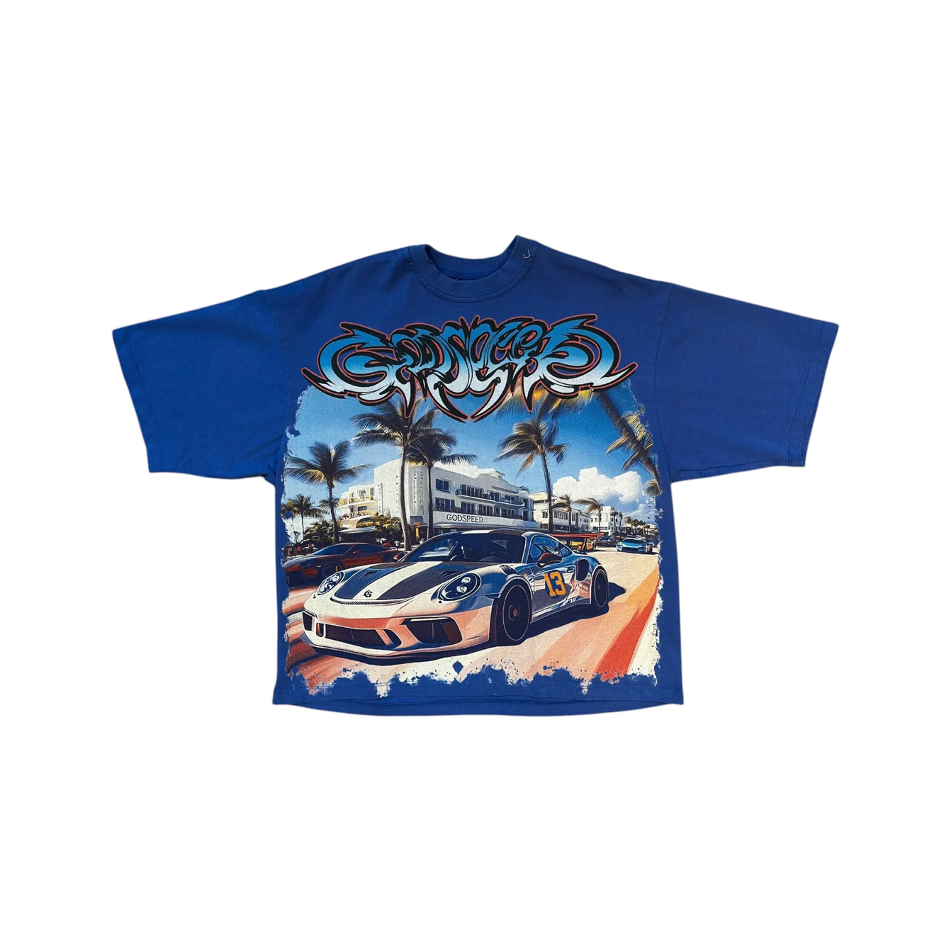 Godspeed Miami Exclusive GT T-Shirt Blue
