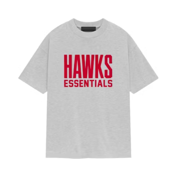 Essentials Hawk T-Shirt Light Heather Grey