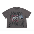 Mixed Emotion Grey “Friends” Tee