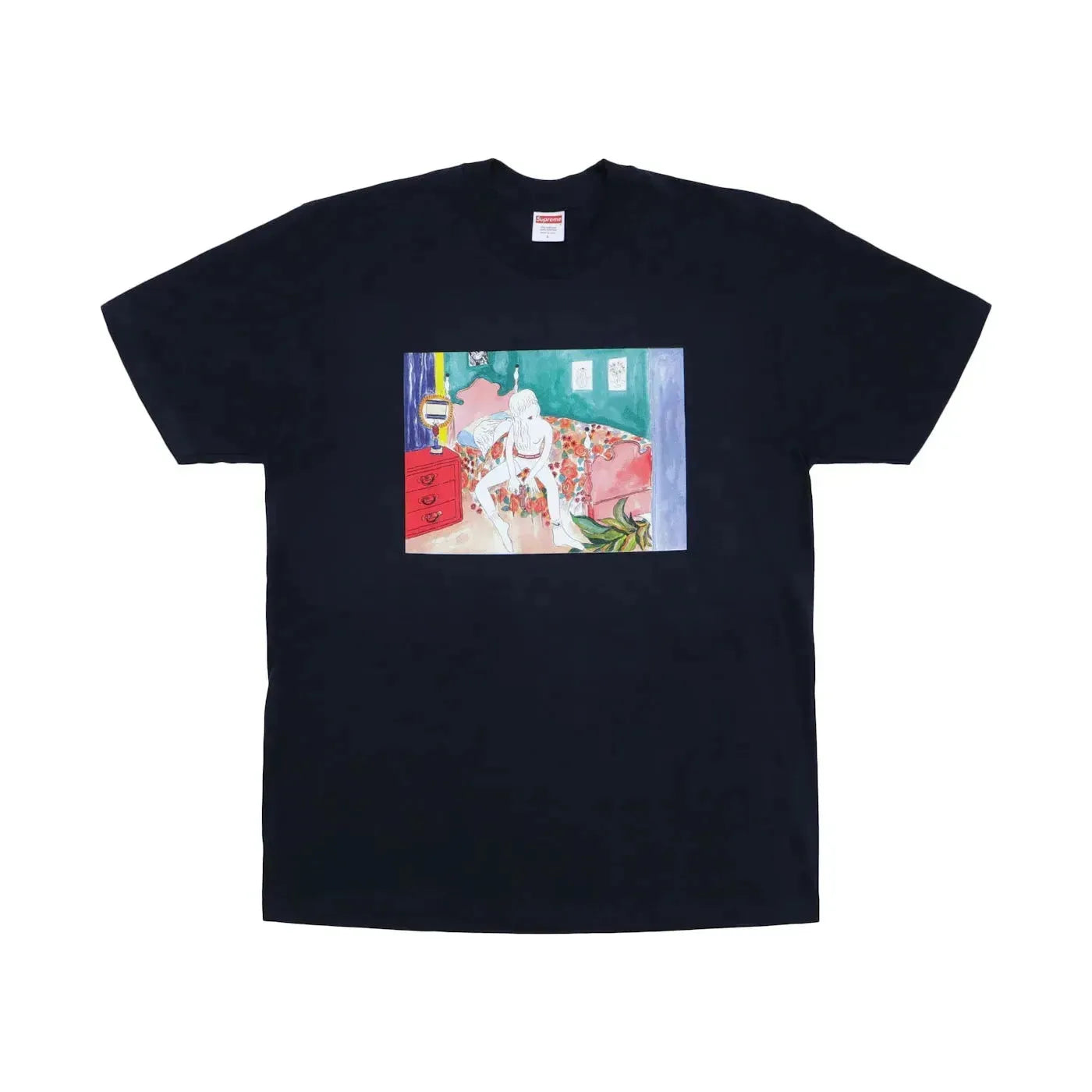 Supreme Bedroom Tee Navy