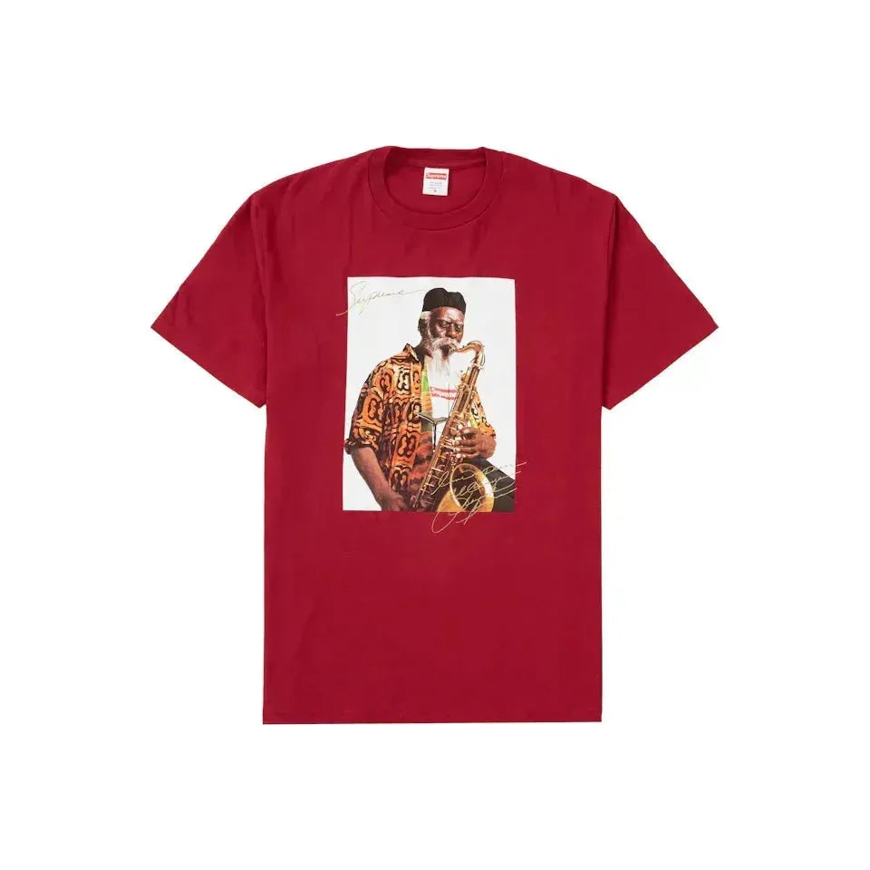 Supreme Pharoah Sanders Tee Cardinal