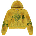 Vale 2000s Brasil Zip Up Hoodie Yellow