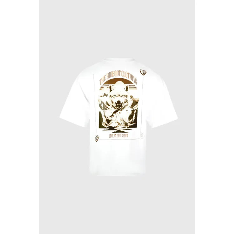 Love in Cold Blood Oversized Tee White