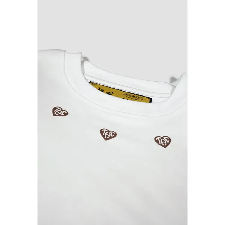 Love in Cold Blood Oversized Tee White