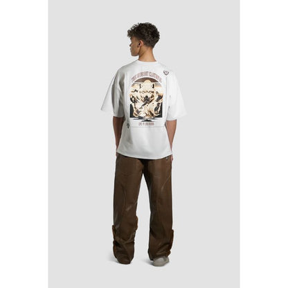 Love in Cold Blood Oversized Tee White