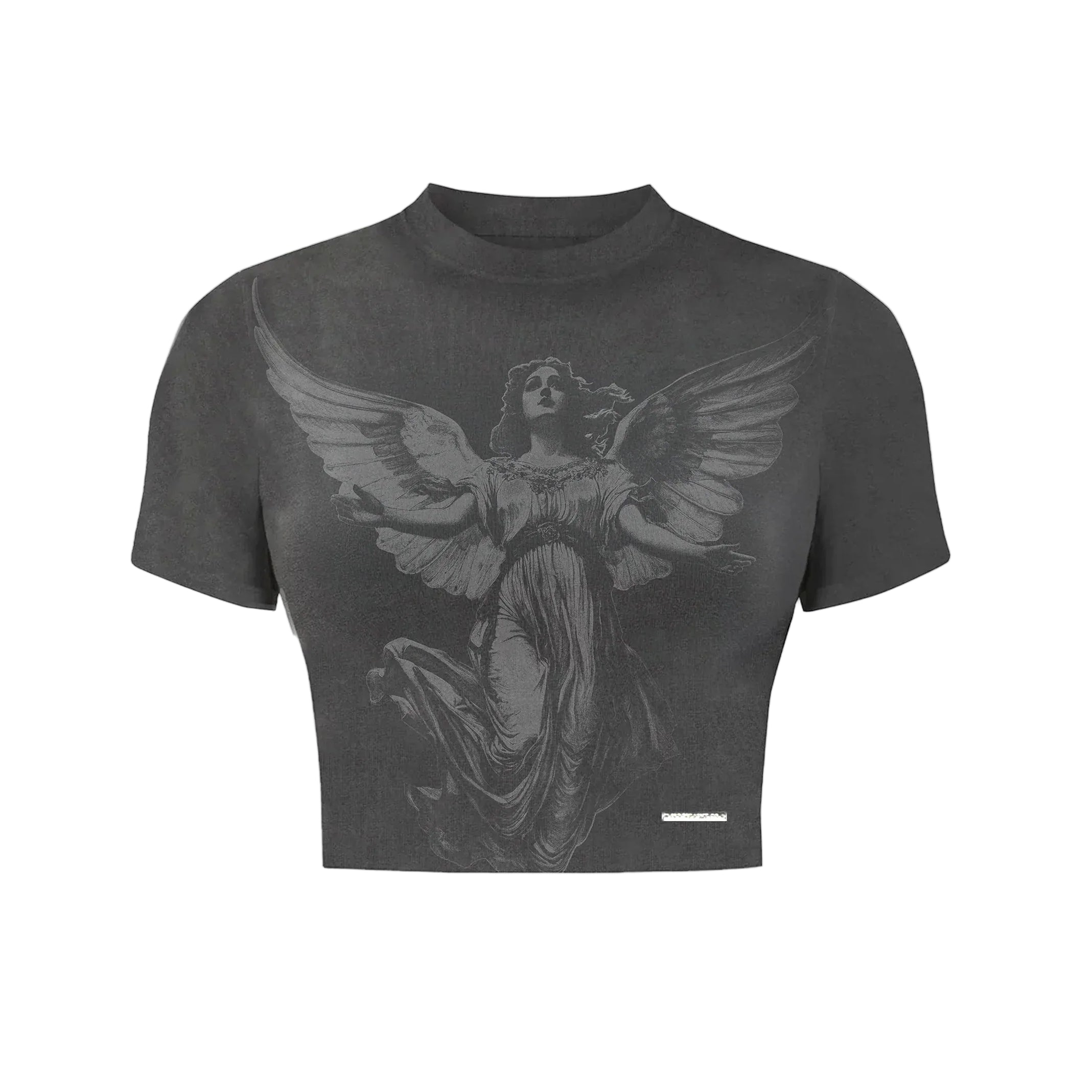 WMNS Aion Baby Tee Acid Wash