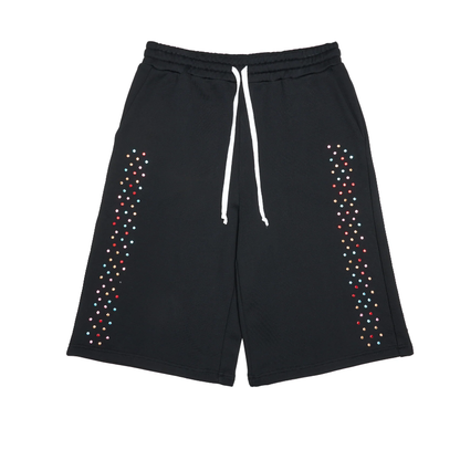 Azva Hidden Crystal Shorts BLACK