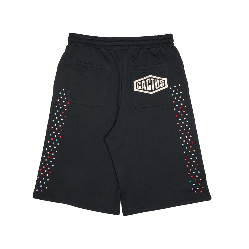 Azva Hidden Crystal Shorts BLACK