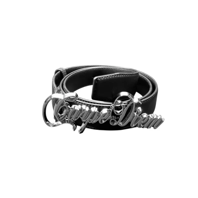 Carpe Diem "Script Belt" (SILVER)