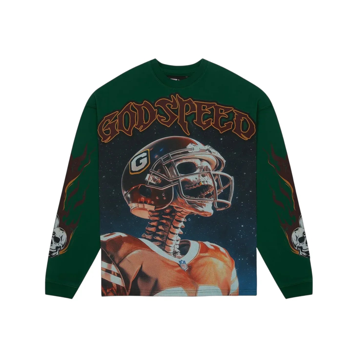 Godspeed Morale LS T-shirt (Green)