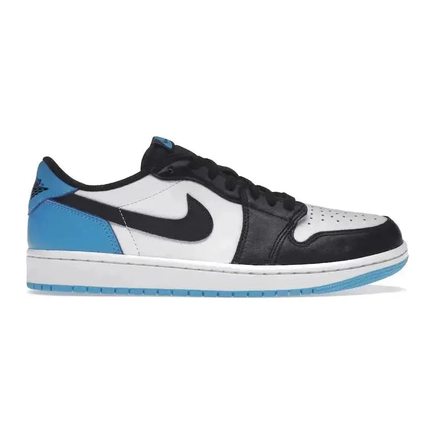 Air Jordan 1 Low Black Dark Powder Blue