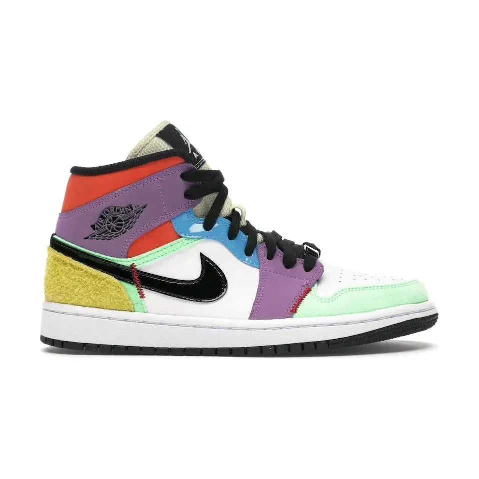 Air Jordan 1 Mid Multi Color