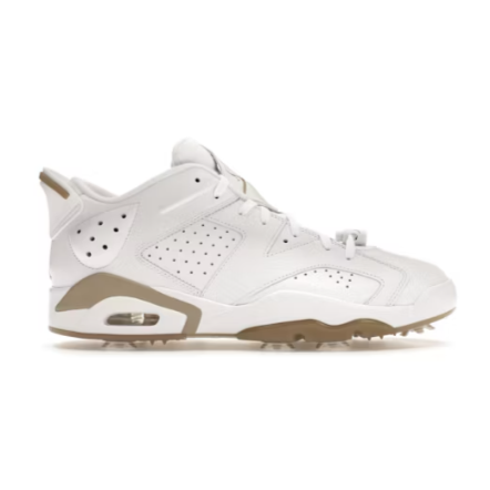 Jordan 6 Retro Low Golf White Khaki