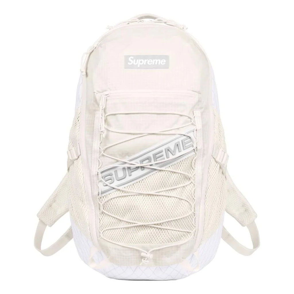 Supreme FW23 3D Logo Backpack White