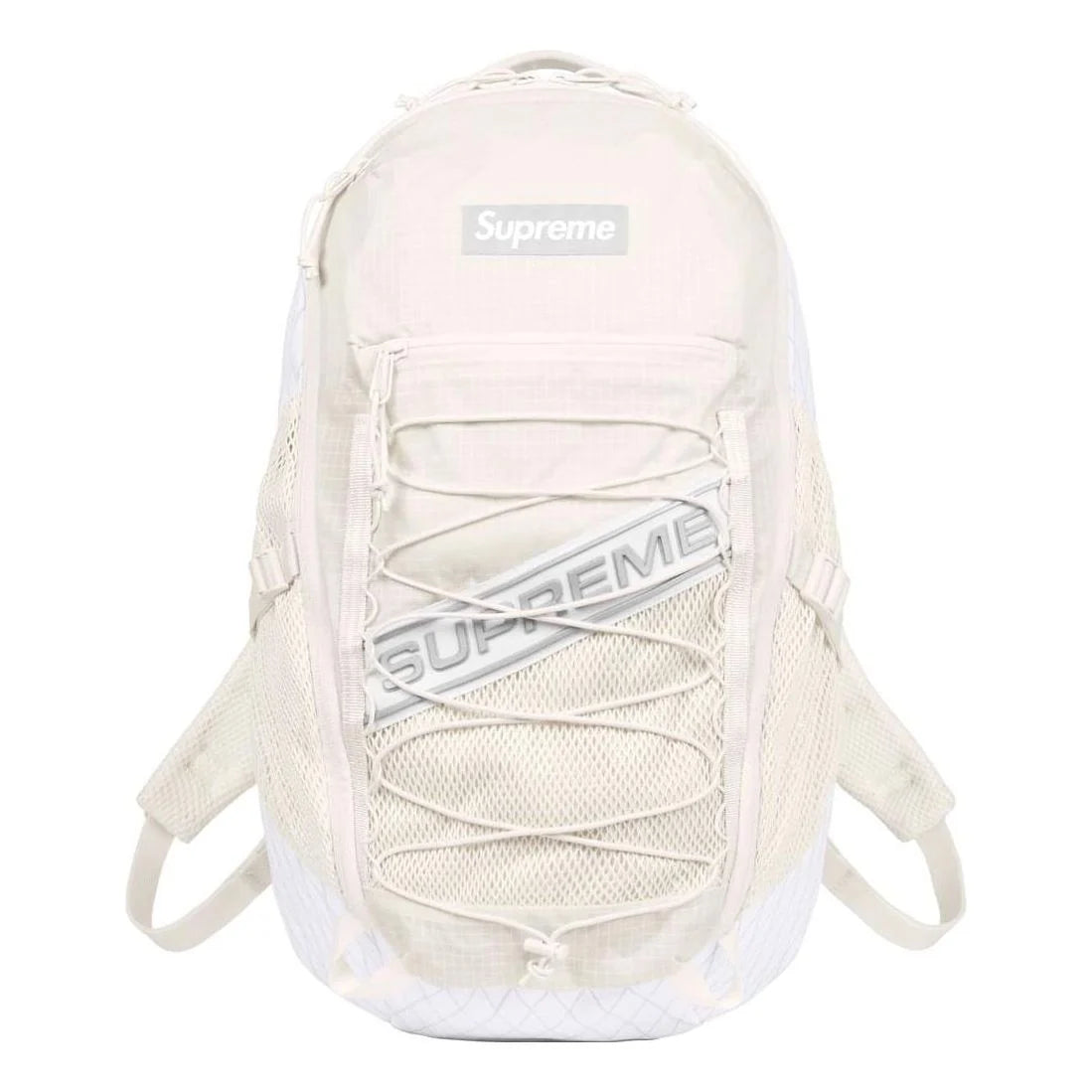 Supreme FW23 3D Logo Backpack White