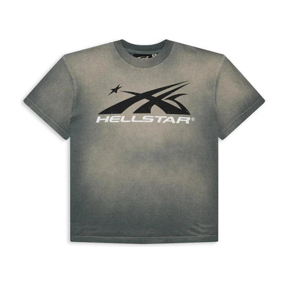 Hellstar Sports Core Logo Gel T-Shirt Grey