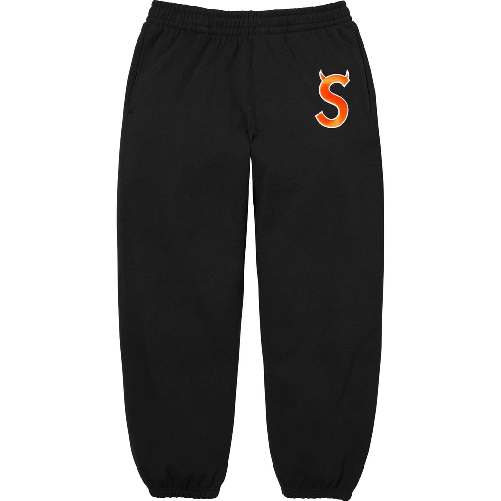 Supreme Devil S Logo Sweatpant Black