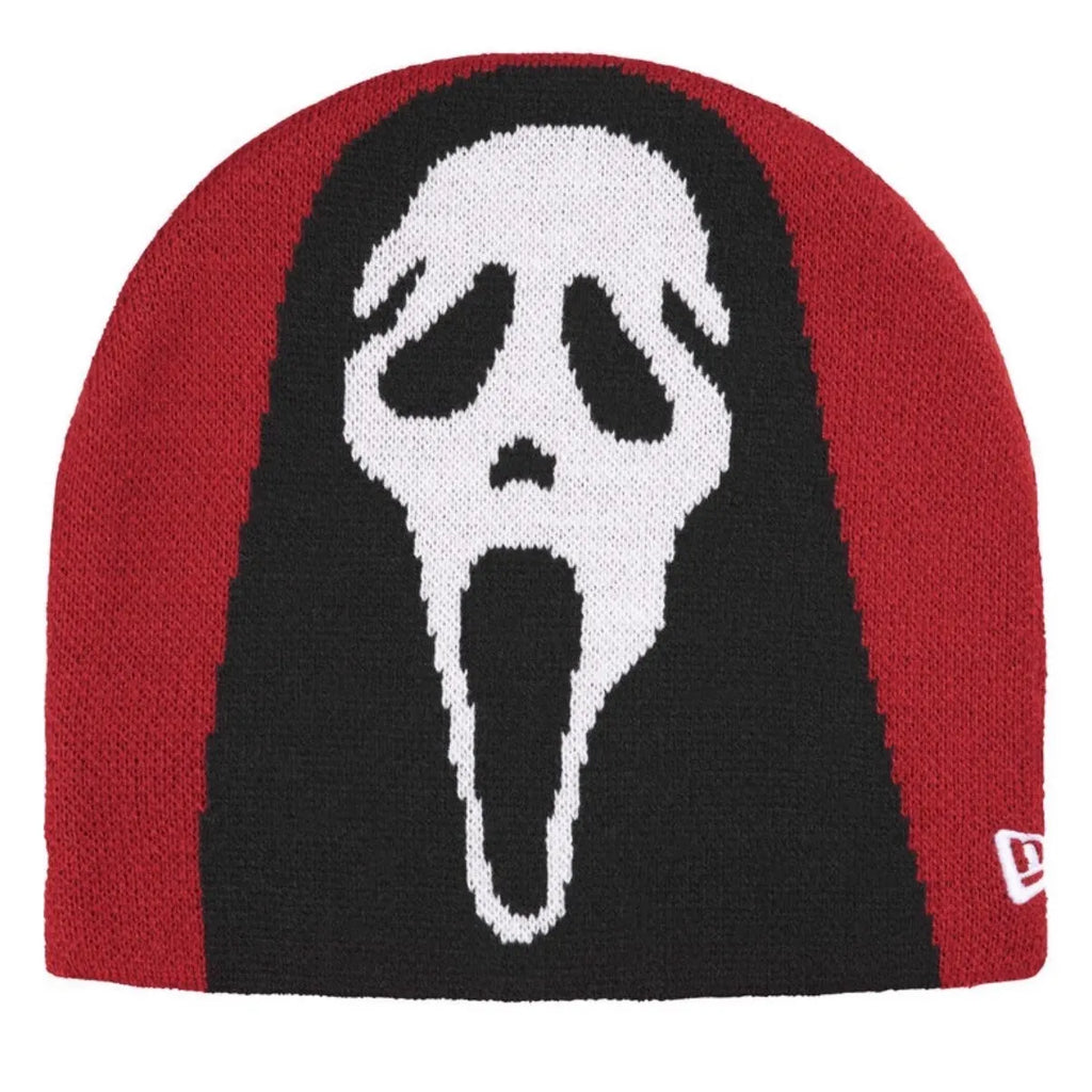 Supreme New Era Ghostface Beanie Red