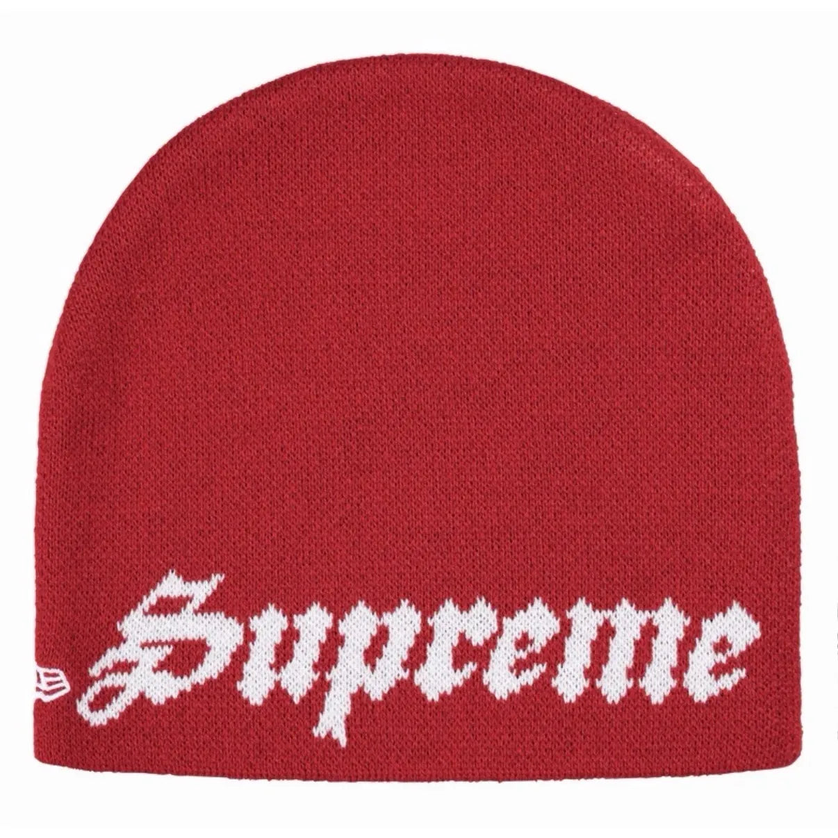 Supreme New Era Ghostface Beanie Red