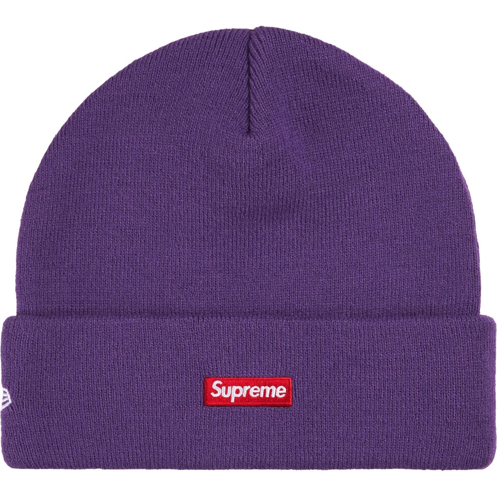 Supreme New Era Devil S Logo Beanie Purple