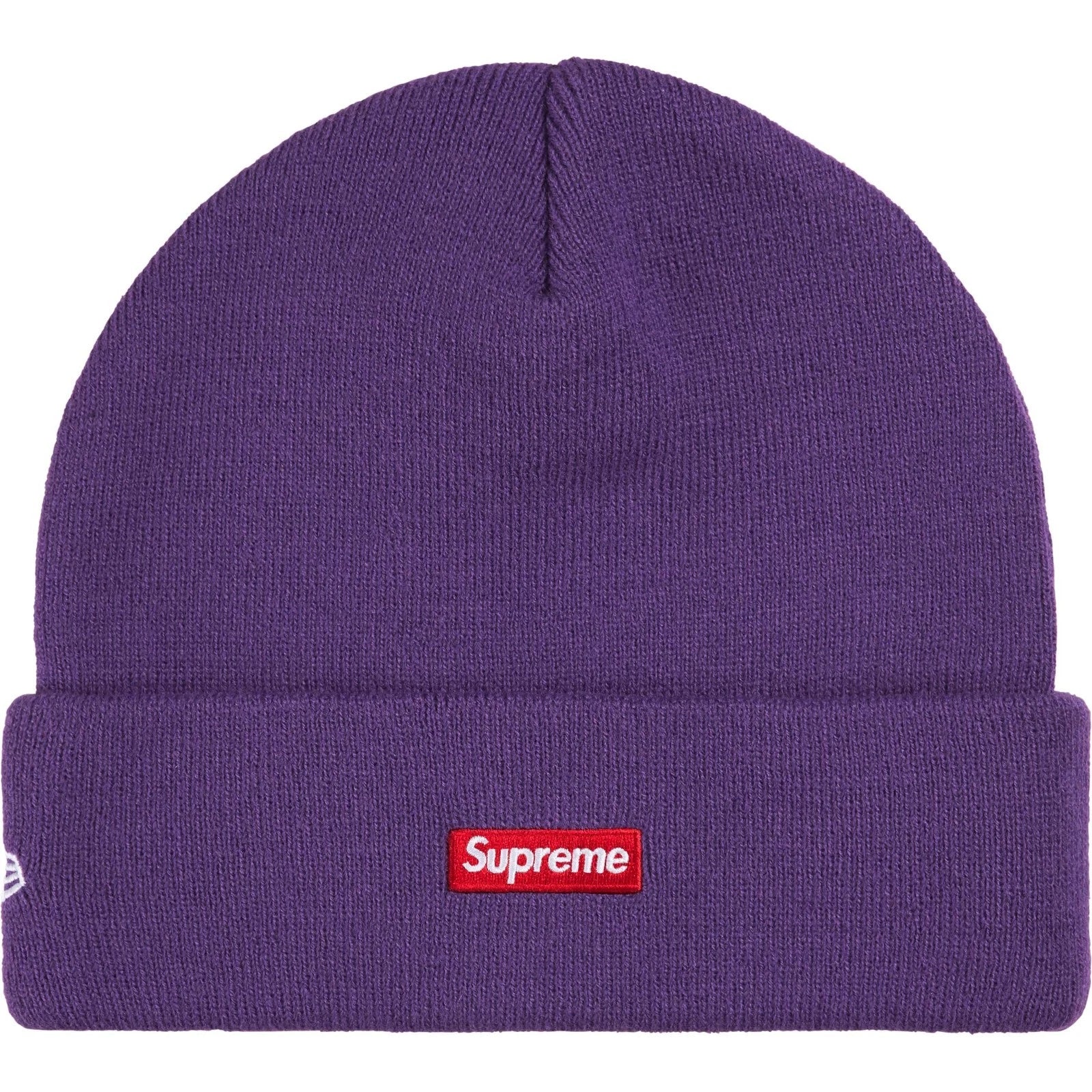 Supreme New Era Devil S Logo Beanie Purple